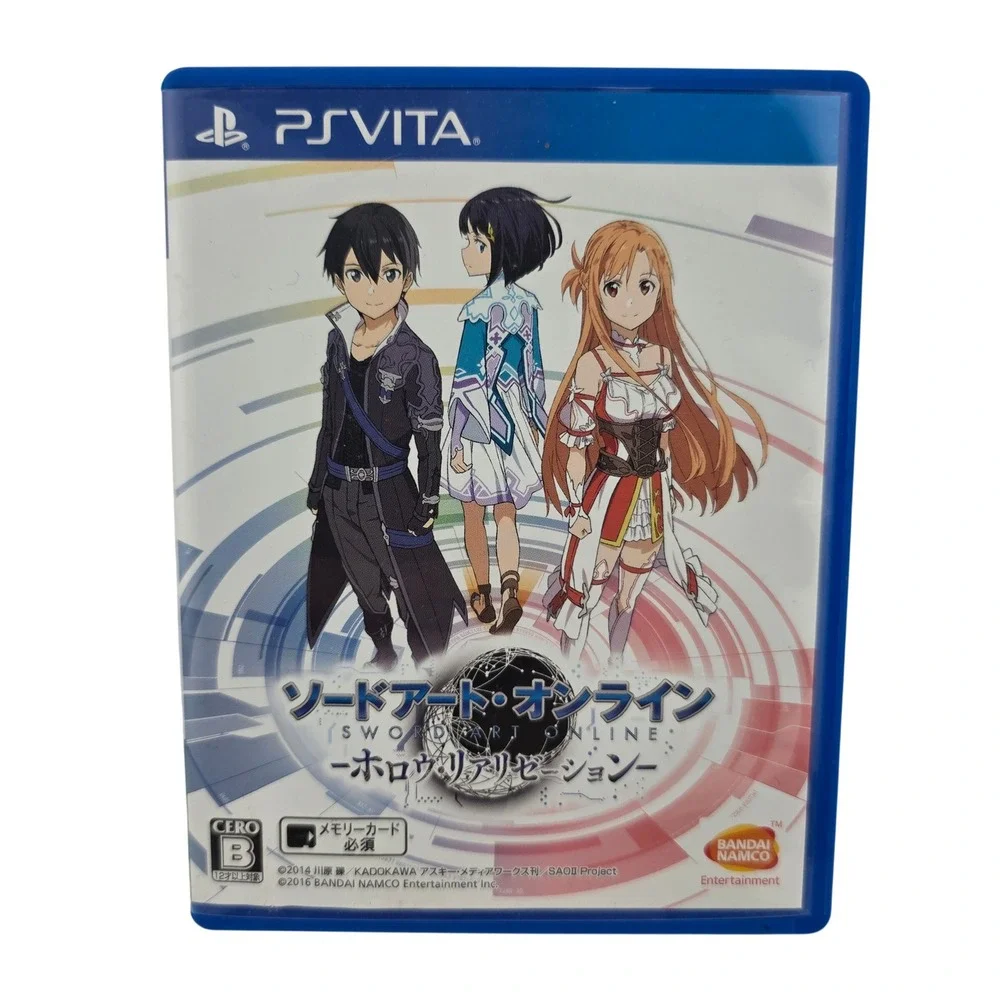 Sword Art Online‎ Hollow Realization PS Vita Japanese Import Bandai Namco Good
